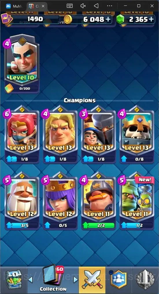 Clash Royale Accounts Mobile |KTL 14|Trophy 10000|Card 121|1 Max |2 LV15 image 12