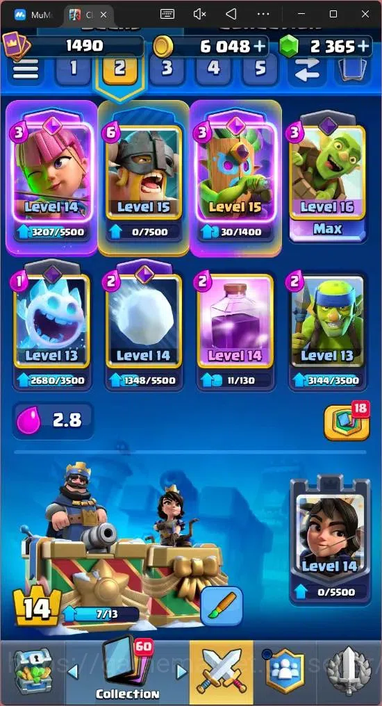 Clash Royale Accounts Mobile |KTL 14|Trophy 10000|Card 121|1 Max |2 LV15 image 6