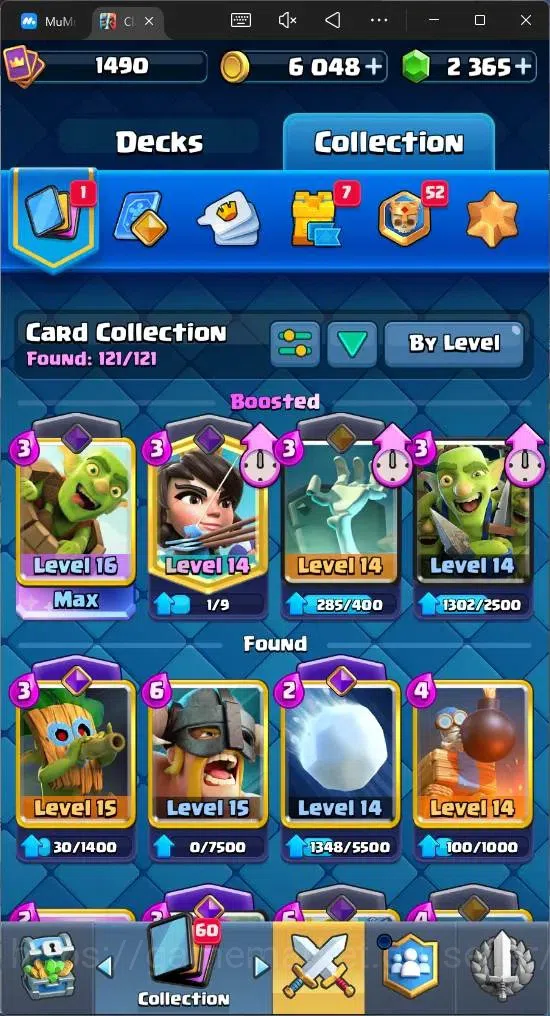 Clash Royale Accounts Mobile |KTL 14|Trophy 10000|Card 121|1 Max |2 LV15 image 7