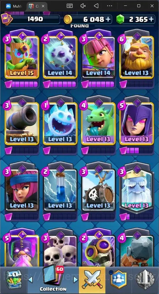 Clash Royale Accounts Mobile |KTL 14|Trophy 10000|Card 121|1 Max |2 LV15 image 8