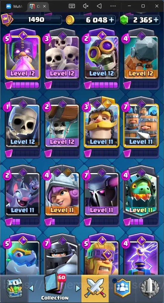 Clash Royale Accounts Mobile |KTL 14|Trophy 10000|Card 121|1 Max |2 LV15 image 9