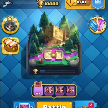 Clash Royale High-End Mobile |KTL 14|Trophy 10000|Card 121|1 Max |2 LV15 image 1