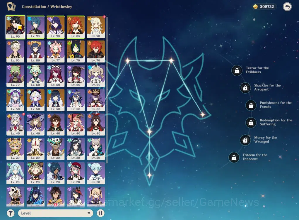 Genshin Impact Accounts ASIA|AR55|4Limited+1(*5Weapon)|Wriothesly,Mavuika, image 3
