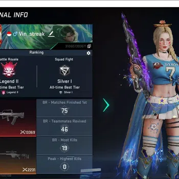 Blood Strike Accounts Collab Skin ASIA | 1 ETERNAL Gun: QBZ95-Whisper Lv2|1 Limited Gun|2 Ultra Melee|1 AOT Gun|1 OPM Gun|1