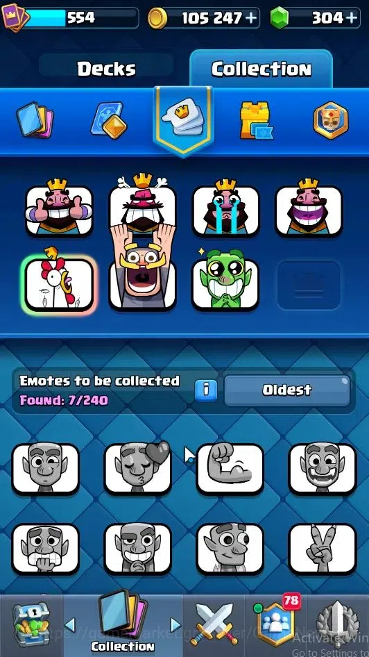 Clash Royale Accounts Lvl 554|KTL 11|Trophy 3751|Card 68|Limited Skin|1  image 13