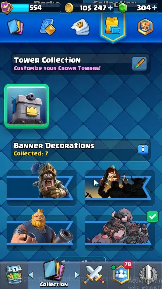 Clash Royale Accounts Lvl 554|KTL 11|Trophy 3751|Card 68|Limited Skin|1  image 14