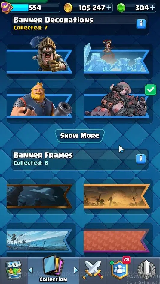 Clash Royale Accounts Lvl 554|KTL 11|Trophy 3751|Card 68|Limited Skin|1  image 15
