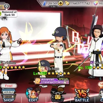 Bleach: Brave Souls Accounts Starter Global | 10K Orb + 60M+ Coins |83K BP Fresh Story| Ichigo, Orihime, Stark| KlabID|Check