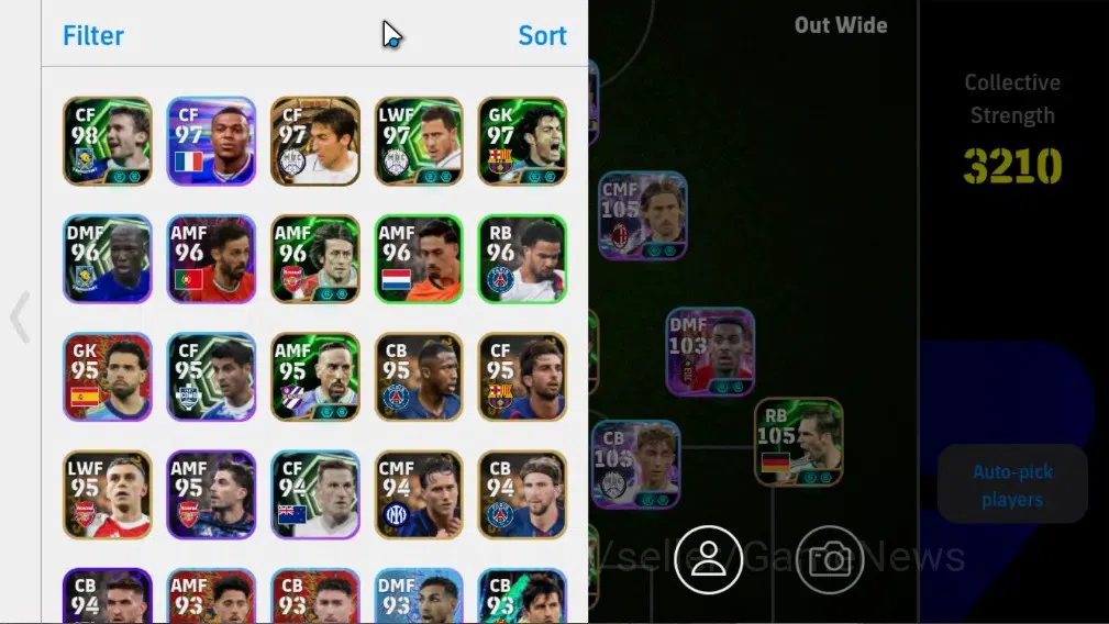 eFootball Accounts Legends & Iconic Players Android|Big Time(Raul)|15Epic,Oliver Kahn,Phillip Lahm,Xabi Alonso,Steven 2