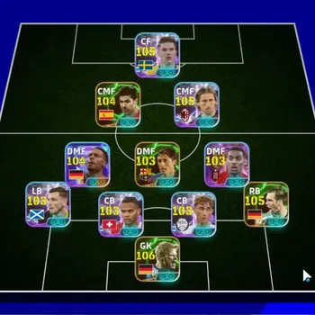 eFootball Accounts Legends & Iconic Players Android|Big Time(Raul)|15Epic,Oliver Kahn,Phillip Lahm,Xabi Alonso,Steven
