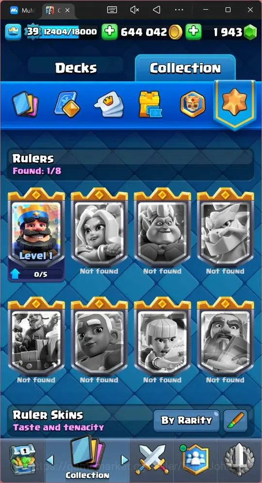 Clash Royale Accounts Midgame Lv 39|Trophy 9528|KTL 13|Card 118|1 Hero|2 EVO |5 Champ|Lvl 15 (1)|Lvl 14 (3)|GEMS 1943 6