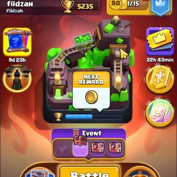 Clash Royale Accounts Starter GLOBAL|Trophy 5235|CL 1023|KTL 12|Card 107|1 Hero|7 Evo|Arena 15|300 Gems|Proteck Off|TakeMail