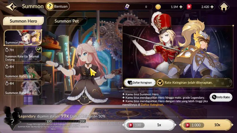 Seven Knights Re:Birth Accounts [Re:BIRTH] Global|10Legendary|5 SPECIAL|TeoTC2,Kir image 9