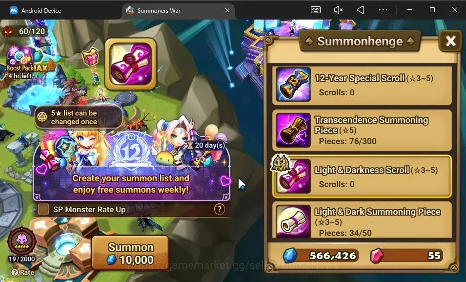 Summoners War: Sky Arena Accounts GLOBAL Lv 53|2 LD[Nigong,Wolyung]|24 Total NB5[Shi image 15