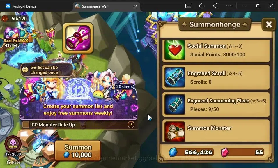 Summoners War: Sky Arena Accounts GLOBAL Lv 53|2 LD[Nigong,Wolyung]|24 Total NB5[Shi image 17
