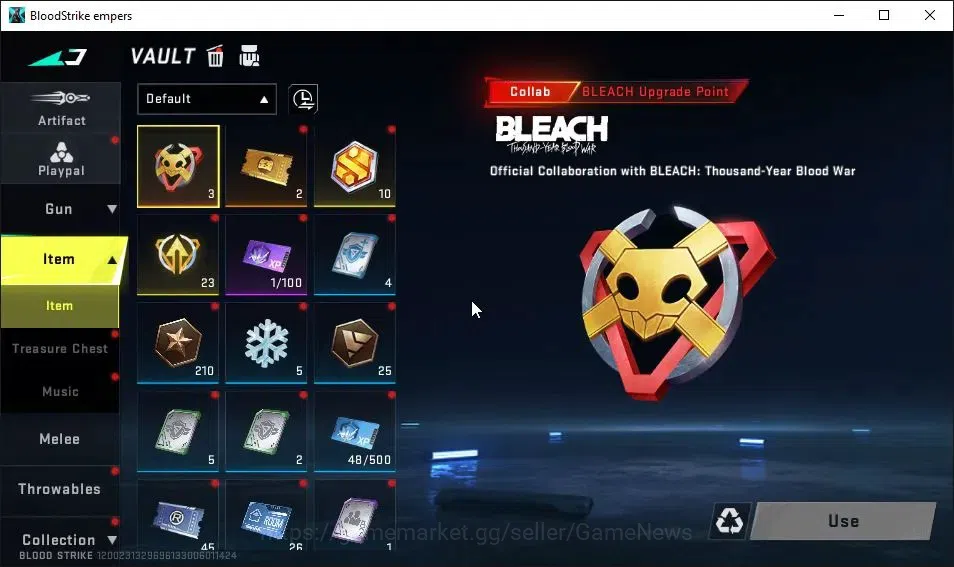 Blood Strike Accounts ASIA|9 ULTRA[JET,NACHO,VAL,VOLT,ZERO,QBZ95,AR97,UR image 14