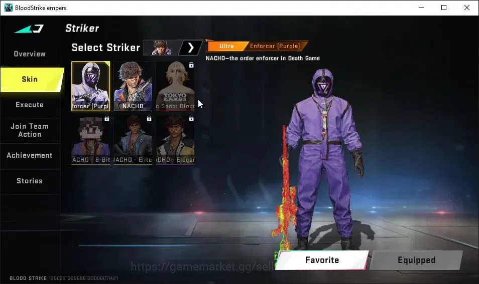 Blood Strike Accounts ASIA|9 ULTRA[JET,NACHO,VAL,VOLT,ZERO,QBZ95,AR97,UR image 4