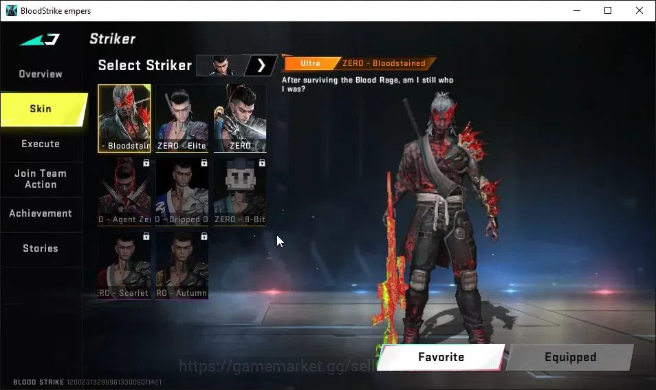 Blood Strike Accounts ASIA|9 ULTRA[JET,NACHO,VAL,VOLT,ZERO,QBZ95,AR97,UR image 7