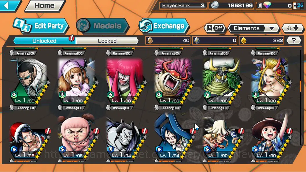 One Piece Bounty Rush Accounts Global|3 EX|5Elder Saturn,[Borsalino],GP Edward Ne image 7