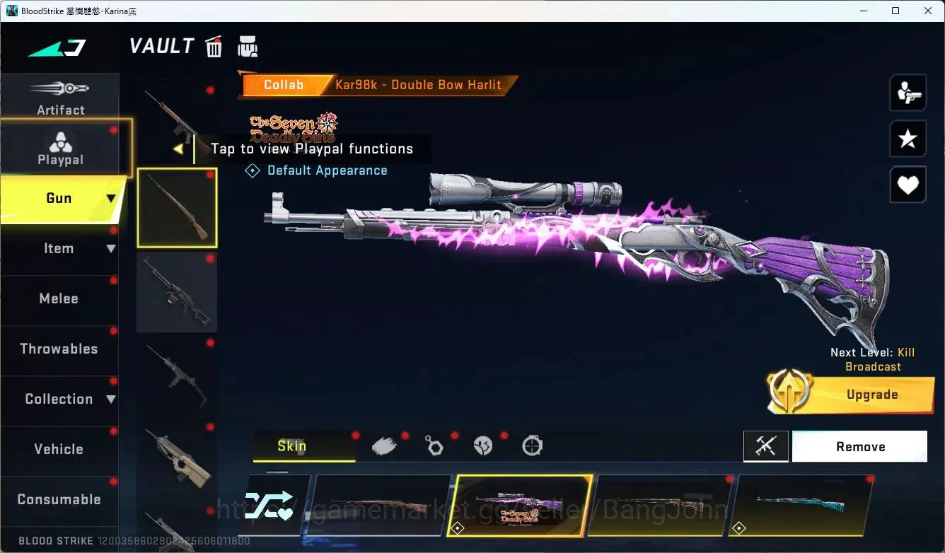 Blood Strike Accounts ASIA |1 ETERNAL|COLLAB VOLT-IZANA KUROKAWA | FAL-E image 8