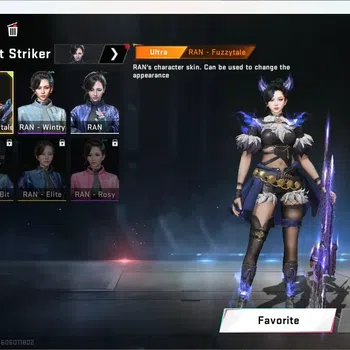 Blood Strike Collab Skin ASIA |1 ETERNAL|COLLAB VOLT-IZANA KUROKAWA | FAL-E image 1