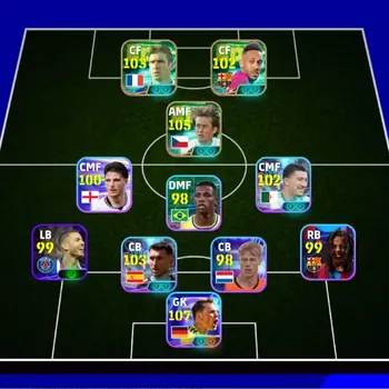 eFootball Accounts Legends & Iconic Players Mobile|PW 3137|Epic Aubameyang,Marco Reus,Tomas Rosocky,Eric Cantona|SHWT