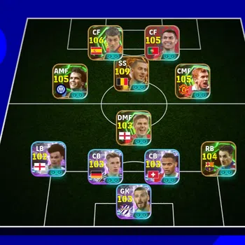 eFootball Accounts Legends & Iconic Players EFOOTBALL 2026 | BIG TIME HAZARD, EPIC DAVID VILLA,RONALDO PACK, PAUL SCHOLES,L