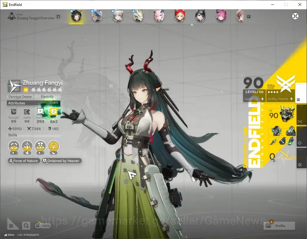 Arknights: Endfield Accounts ASIA|Pull Ready|Ori 17+Oro 4k|Lv 60|10 SSR(6Limit) image 2