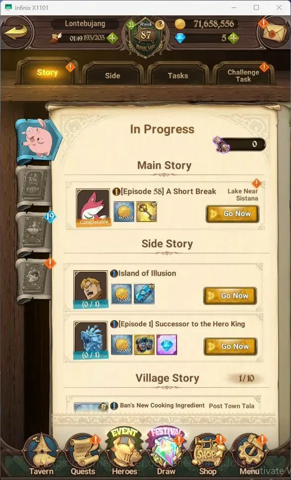 The Seven Deadly Sins: Grand Cross Accounts Global|3.6M CC|LR Mesis 2/6|UR DOB Merlin 1/6,KOP  image 9