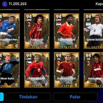 eFootball Accounts Legends & Iconic Players Android|Old Char Collection|Cruyff Etc|Epic Paul Scholes, Serginho|Show-Time