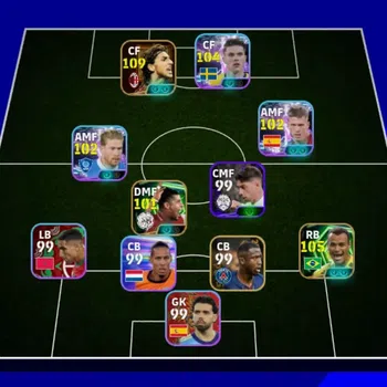eFootball Accounts Legends & Iconic Players Android|Big Time Zlatan Ibrahimovic|Epic Cafu,Dirk Kuyt|Show Time Viktor