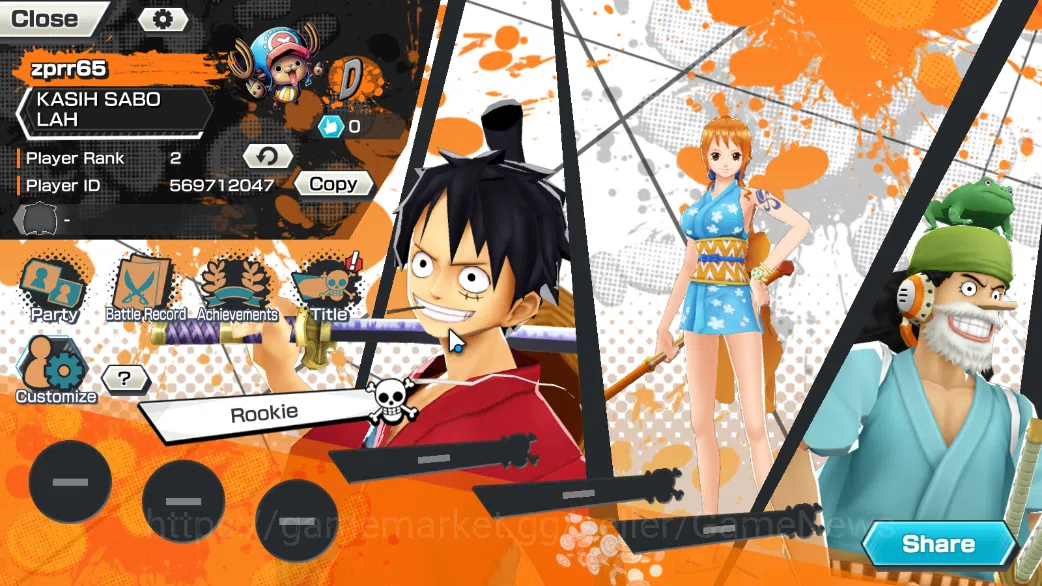 One Piece Bounty Rush Accounts Global|3 EX|TFE Marshal D.Teach,BP Kuzan,Flame Emp image 2