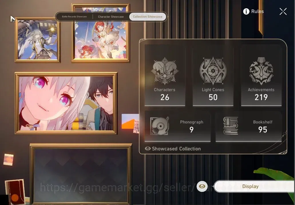 Honkai Star Rail Accounts Others Asia|TL 46|6 Limited|(Tribbie)+Sign Cyrene,Huohuo,Argenti,Blade,Sparkle +2(Standard)|Female 3