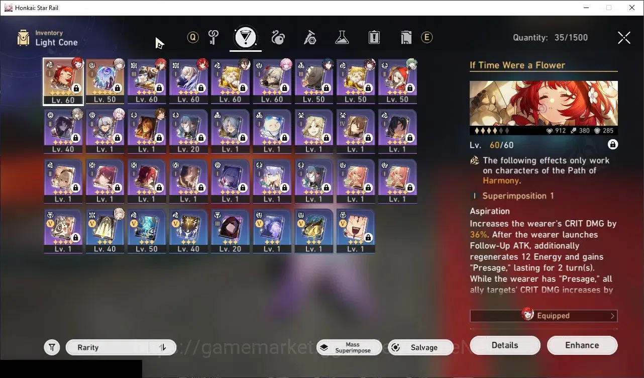 Honkai Star Rail Accounts Others Asia|TL 46|6 Limited|(Tribbie)+Sign Cyrene,Huohuo,Argenti,Blade,Sparkle +2(Standard)|Female 5