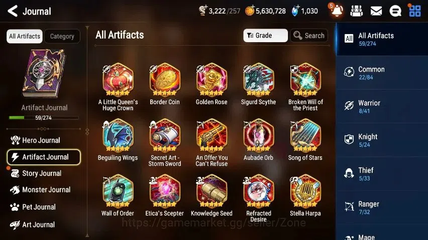 Epic Seven Accounts Starter Global unver|starter PoH+Bless ON|6ML (Monarch Iseria, Peira, Elena, Ludwig Etc.)|276 MM+15 5