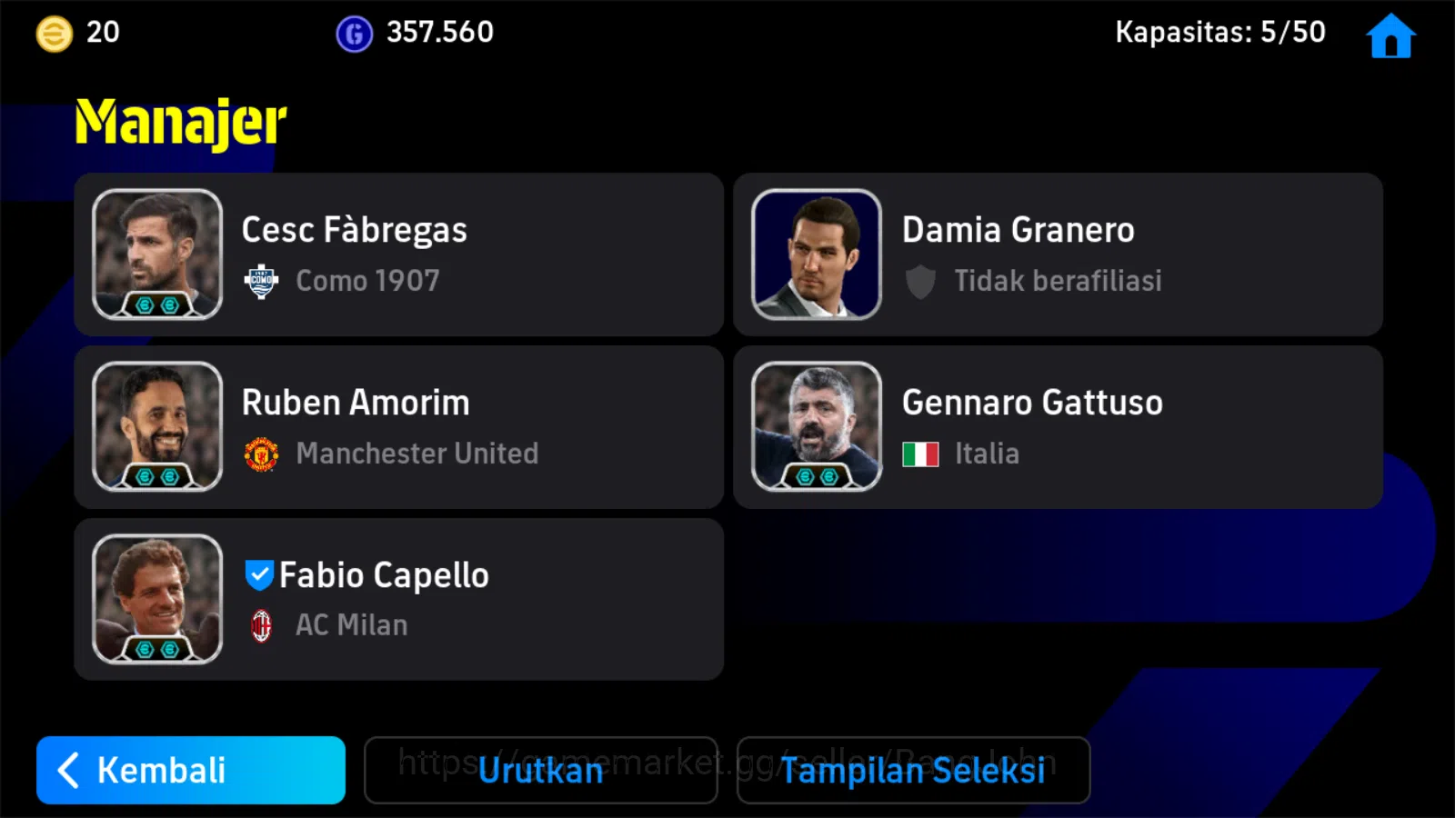 eFootball Accounts Power 3196 | ruud gullit epicdb,cruyff epic,pedri image 3