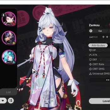 Neverness to Everness Accounts GLOBAL EU|HL 3|2 S-Class Limited (Zankou) Jiuyuan |2S-Class Standard Box|Selector On|4