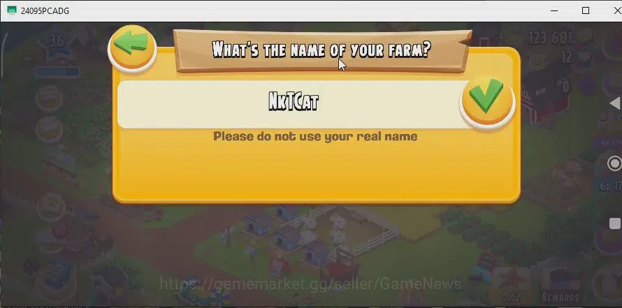 Hay Day Accounts Level 36 | Barn Storage 1000 + Silo Storage 500 | 123,6k Coins,12 Dm |CN ON|Log Supercell ID|Take 12