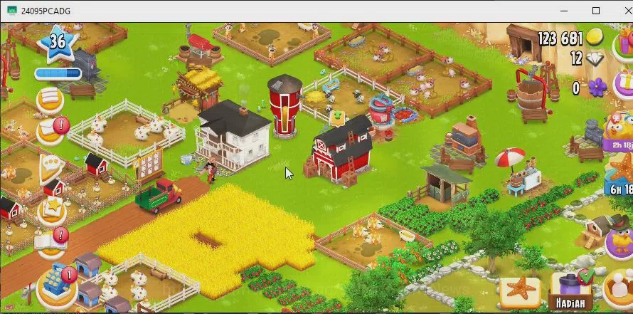 Hay Day Accounts Level 36 | Barn Storage 1000 + Silo Storage 500 | 123,6k Coins,12 Dm |CN ON|Log Supercell ID|Take 3