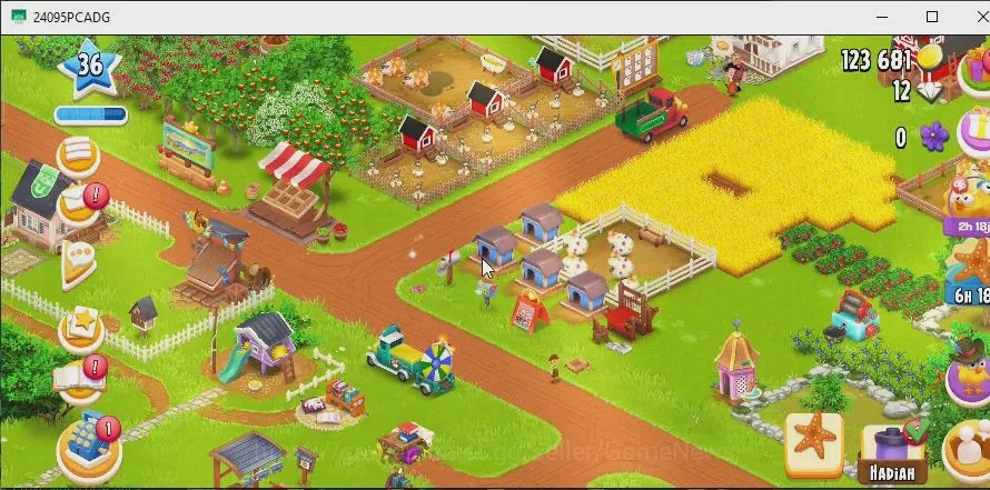 Hay Day Accounts Level 36 | Barn Storage 1000 + Silo Storage 500 | 123,6k Coins,12 Dm |CN ON|Log Supercell ID|Take 4