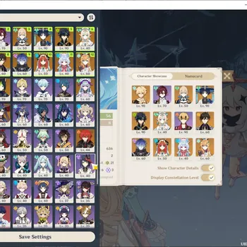 Genshin Impact Accounts Others ASIA|AR 56|8Limit SemiPrem Flins,SemiPrem Wanderer + Char Std Sucrose,Faruzan,Beidou Etc|MC