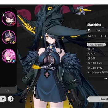 Neverness to Everness Accounts Global NA|Starter HL 3|2 S-Class,1 Limited| Blackbird A1, Hathor |2 S-Class Selector|1 Glider