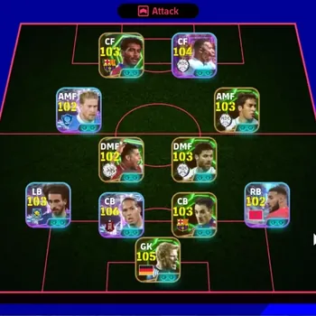 eFootball Accounts Legends & Iconic Players Android|Power 3163|16 Show Time Virgil Van Dijk,Kylian Mbappe,Marc Cucurella|18