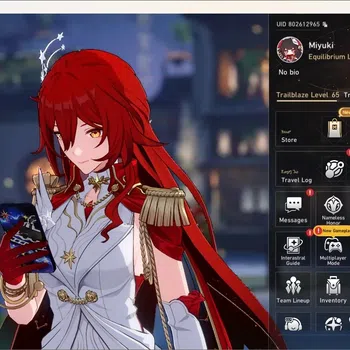 Honkai Star Rail Accounts Others ASIA|TL 65|6 Limited[Phainon E1]+Sign,HimekoNova,Sunday,Permansor