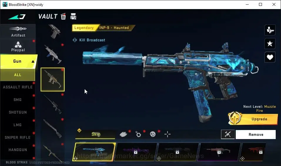Blood Strike Accounts ASIA|ETERNAL DEagle-Scorpius|Collab 7DS[AK47,Kar98 image 12