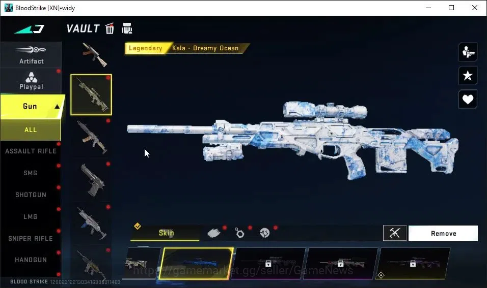 Blood Strike Accounts ASIA|ETERNAL DEagle-Scorpius|Collab 7DS[AK47,Kar98 image 16