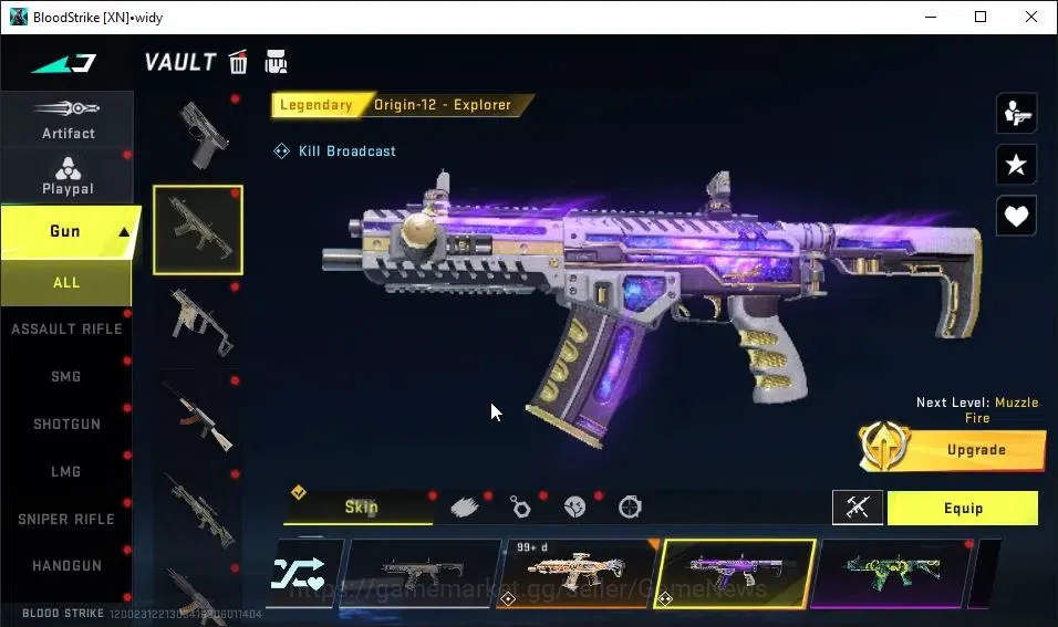 Blood Strike Accounts ASIA|ETERNAL DEagle-Scorpius|Collab 7DS[AK47,Kar98 image 19
