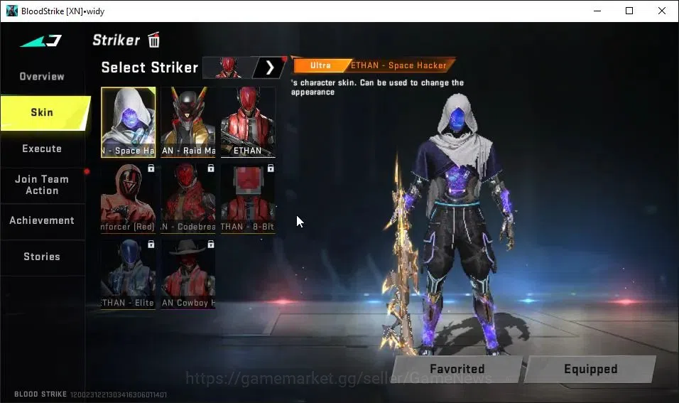Blood Strike Accounts ASIA|ETERNAL DEagle-Scorpius|Collab 7DS[AK47,Kar98 image 3