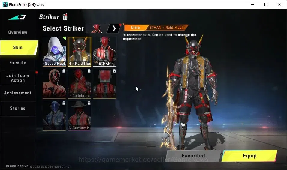 Blood Strike Accounts ASIA|ETERNAL DEagle-Scorpius|Collab 7DS[AK47,Kar98 image 4