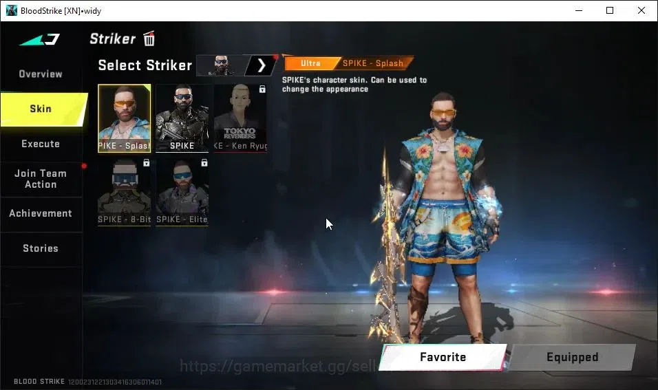 Blood Strike Accounts ASIA|ETERNAL DEagle-Scorpius|Collab 7DS[AK47,Kar98 image 5